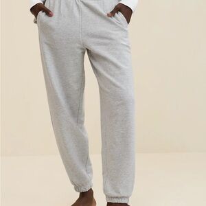 Aerie Jet Setter Jogger - Medium Heather Gray